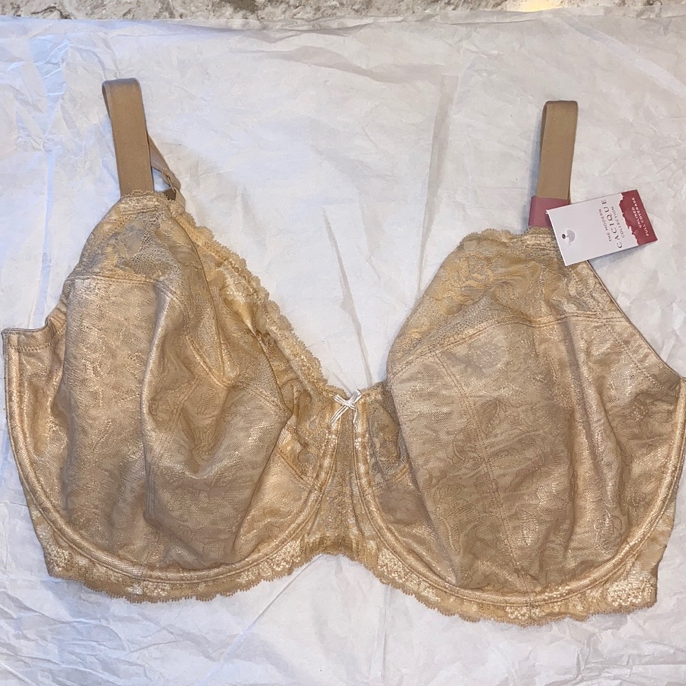Nwt Lace Unlined Full Coverage Bra - image 2